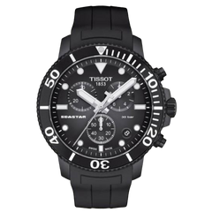 Tissot Seastar 1000 con pulso de silicona negro