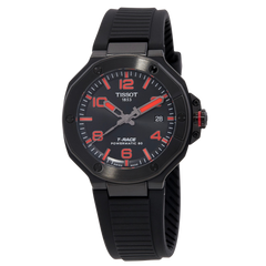 Tissot T-Race Powermatic 80 con pulso de silicona negro