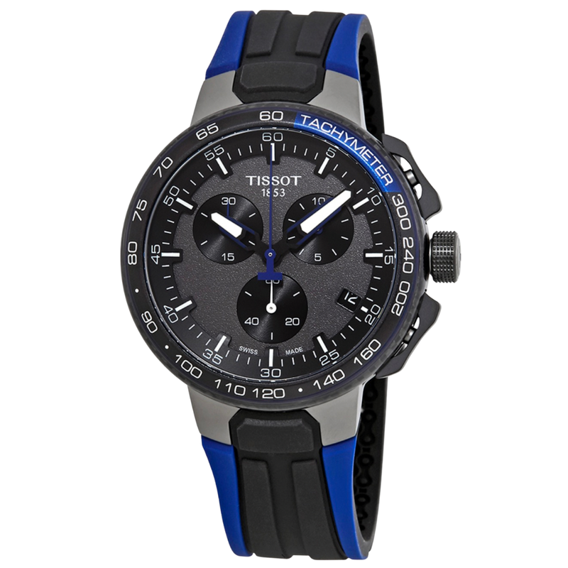 Tissot T-Race Cycling con pulso de silicona negro