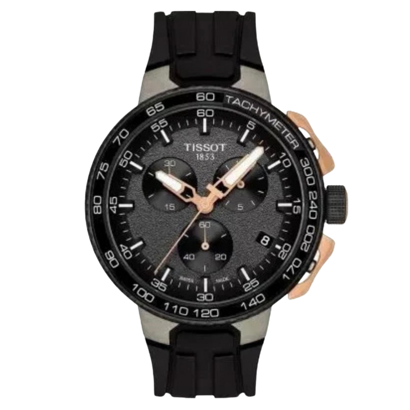 Tissot T-Race Cycling con pulso de silicona negro