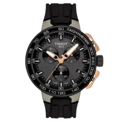 Tissot T-Race Cycling con pulso de silicona negro