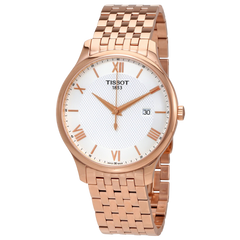 Tissot Tradition en acero inoxidable tonalidad oro rosa