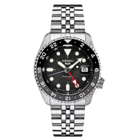 Seiko 5 Sports GMT Automatic Stainless Men's Watch