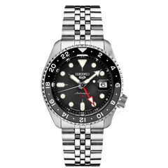 Seiko 5 Sports GMT Automatic Stainless Men's Watch