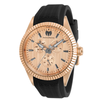 TechnoMarine Sea Black Silicone Men's Watch