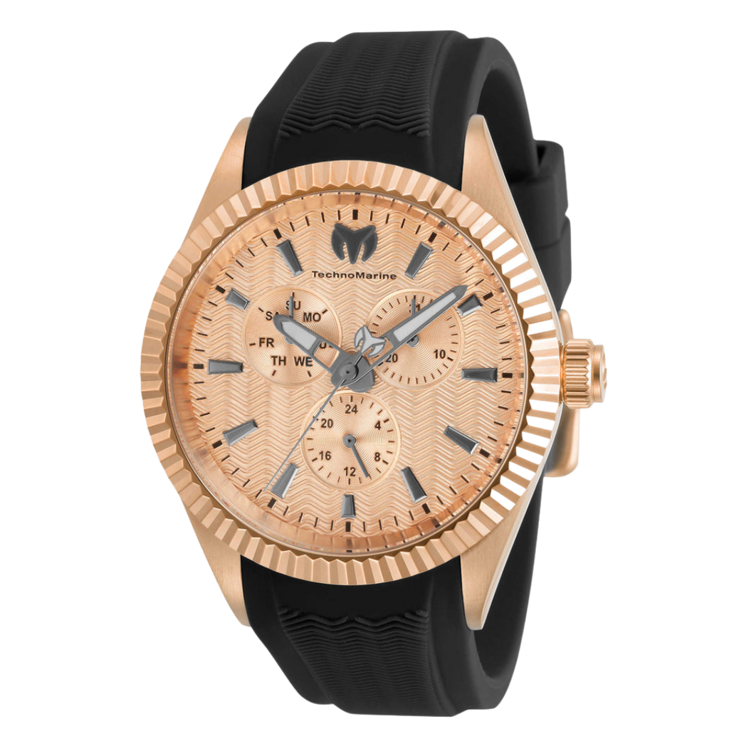 TechnoMarine Sea Black Silicone Men's Watch