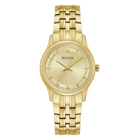 Bulova Classic Stainless Steel Women's Watch