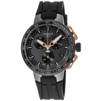 Tissot T-Race Cycling Black Silicone Men's Watch