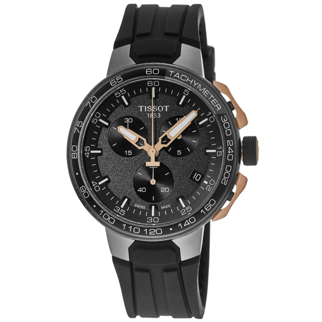 Tissot T-Race Cycling Black Silicone Men's Watch