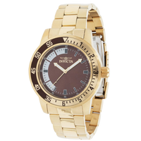 Invicta Specialty Gold Stainless Steel Men's Watch