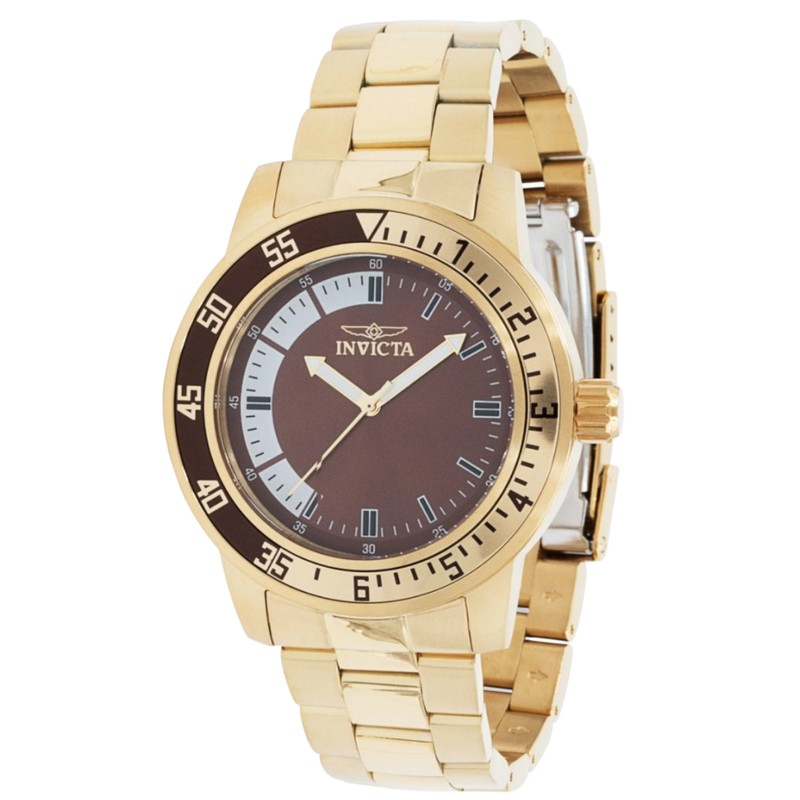 Invicta Specialty Gold Stainless Steel Men's Watch